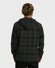 Baja Sur Flannel Shirt - Black