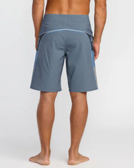 Straddie Airlite 20" Boardshorts - Steel Blue
