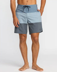 73 Lo Tide 18" Boardshorts - Steel Blue