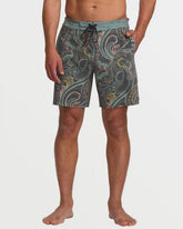 Good Times Lo Tide 18" Boardshorts - Dark Slate
