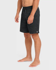 Sundays Airlite 19" Boardshorts - Black Camo - Black Camo