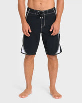 Dbah Bio Wave Pro 21" Boardshorts - Black/White - Black/White