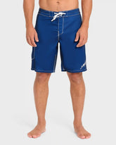 Piped Pro 19" Boardshorts - Dark Denim - Dark Denim