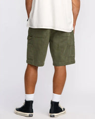 Bad Dog 21" Workwear Shorts - Dark Military