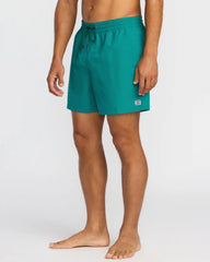 All Day Laybacks 16" Trunks - Real Teal