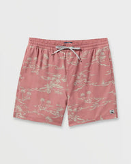 Lineup Laybacks 16" Trunks - Dusty Rose