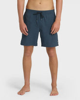 Reform Layback 17" Trunks - Dark Denim