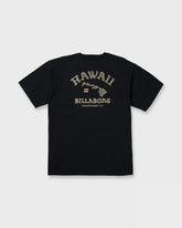 Island Chain Hawaii Regular Short Sleeve Tee - Black