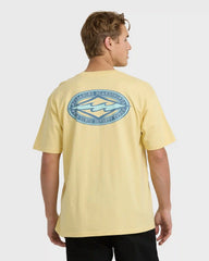 Rotor Diamond Regular Short Sleeve T-Shirt - Golden Yellow