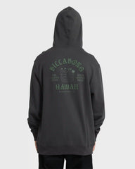 Island Chain Hawaii Pullover Hoodie - Black