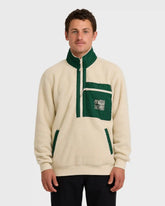 Salinity Now Boundary Mock Neck Sweatshirt - Chino