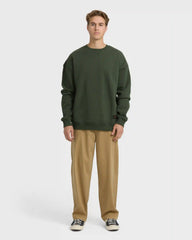Fort Garage Crewneck Sweatshirt - Olive