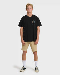 Hollow Premium Short Sleeve T-Shirt - Black