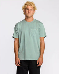 Essential Premium Wave Wash T-Shirt - Mineral Blue