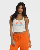 Schuyler Ringer Tank T-Shirt - Whitecap