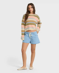 Bright Sol Sweater - Light Peach