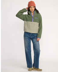 A/Div Horizon Mock Neck Half Zip Sweatshirt - Treehugger