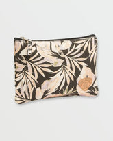 Lil Snitch Zip Pouch - Black Floral