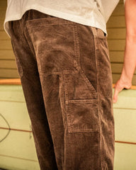 Larry Cord Garage Pants - Chocolate
