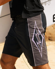 New Wave Pro 19" Boardshorts - Black