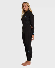 4/3mm Absolute Core Back Zip Full Wetsuit - Black