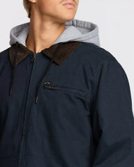 A/Div Barlow Hooded Jacket - Navy