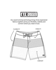 Sundays Airlite 19" Boardshorts - Green Ash