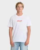 Occys Point Premium Short Sleeve Cotton T-Shirt - White