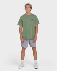 A/Div Arch Premium Short Sleeve Knit T-Shirt - Hedge Green