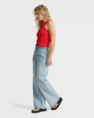 Rival Relaxed Jeans - Surf Spray