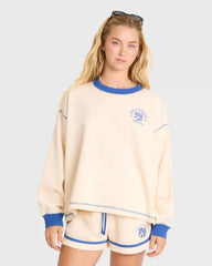 Back To It Crewneck Sweatshirt - White Cap
