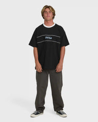 Bad Dog Precision Short Sleeve Knit T-Shirt - Black