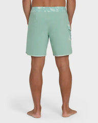 73 Pro 18" Boardshorts - Granite Green