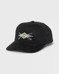 Heritage Strapback Hat - Black