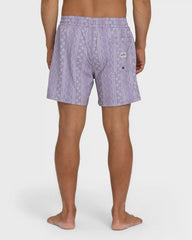 Lineup Laybacks 16" Trunks - Purple Ash