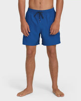 Lineup Solid Layback 16" Trunks - Deep Ocean