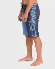 Inverted Pro 22" Boardshorts - Ocean Blue