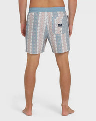 Good Times Layback 16" Trunks - Fog Gray