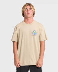 A/Div Rockies Premium Short Sleeve Knit T-Shirt - Sand Khaki
