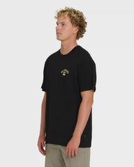Nanda Ormond Occy Premium Short Sleeve Knit Graphic T-Shirt - Black