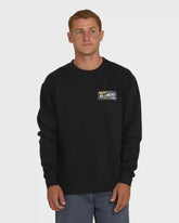 Walled Crewneck Sweatshirt - Black