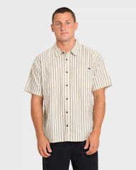 Vista Short Sleeve Woven Shirt - Off White