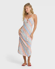 Fresh Daze Midi Dress - Pale Peach