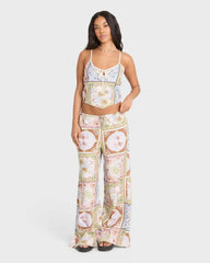 Into The Sun Woven Pants - White Cap