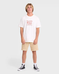 Twinny Premium Short Sleeve Knit T-Shirt - Off White
