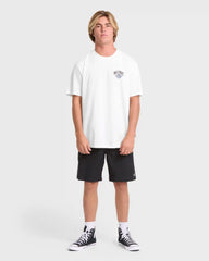 Scenic Arch Adventure Division Premium Short Sleeve Knit T-Shirt - Off White