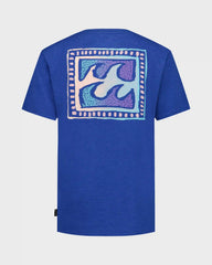 Boys Crayon Wave Short Sleeve T-Shirt
