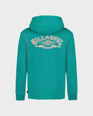 Boys Heritage Arch Hooded Long Sleeve T-Shirt
