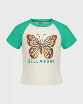 Girls Butterfly Stamp T-Shirt