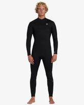3/2mm Foil GBS Chest Zip Wetsuit - Black